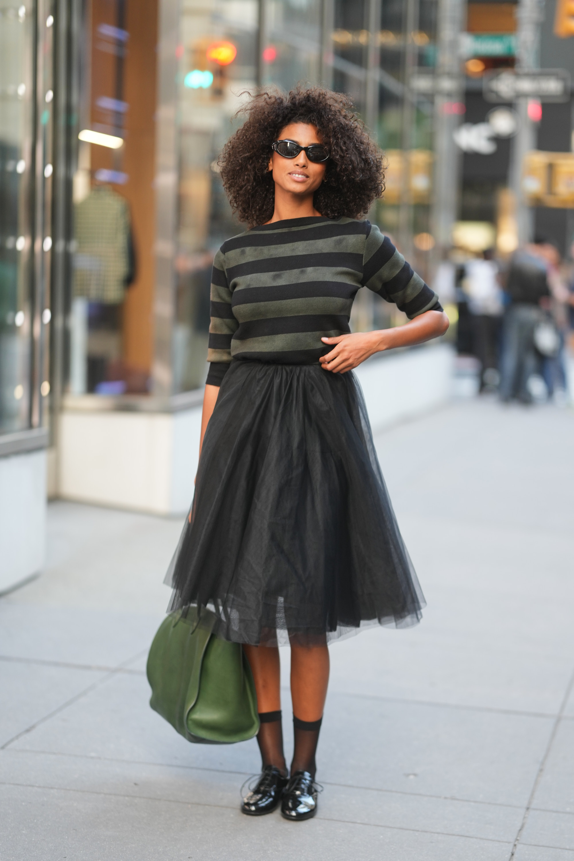 street style outfits during new york fashion week ss26