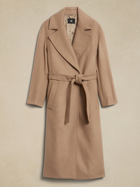 Banana Republic  Oversized Wool-Cashmere Wrap Coat 