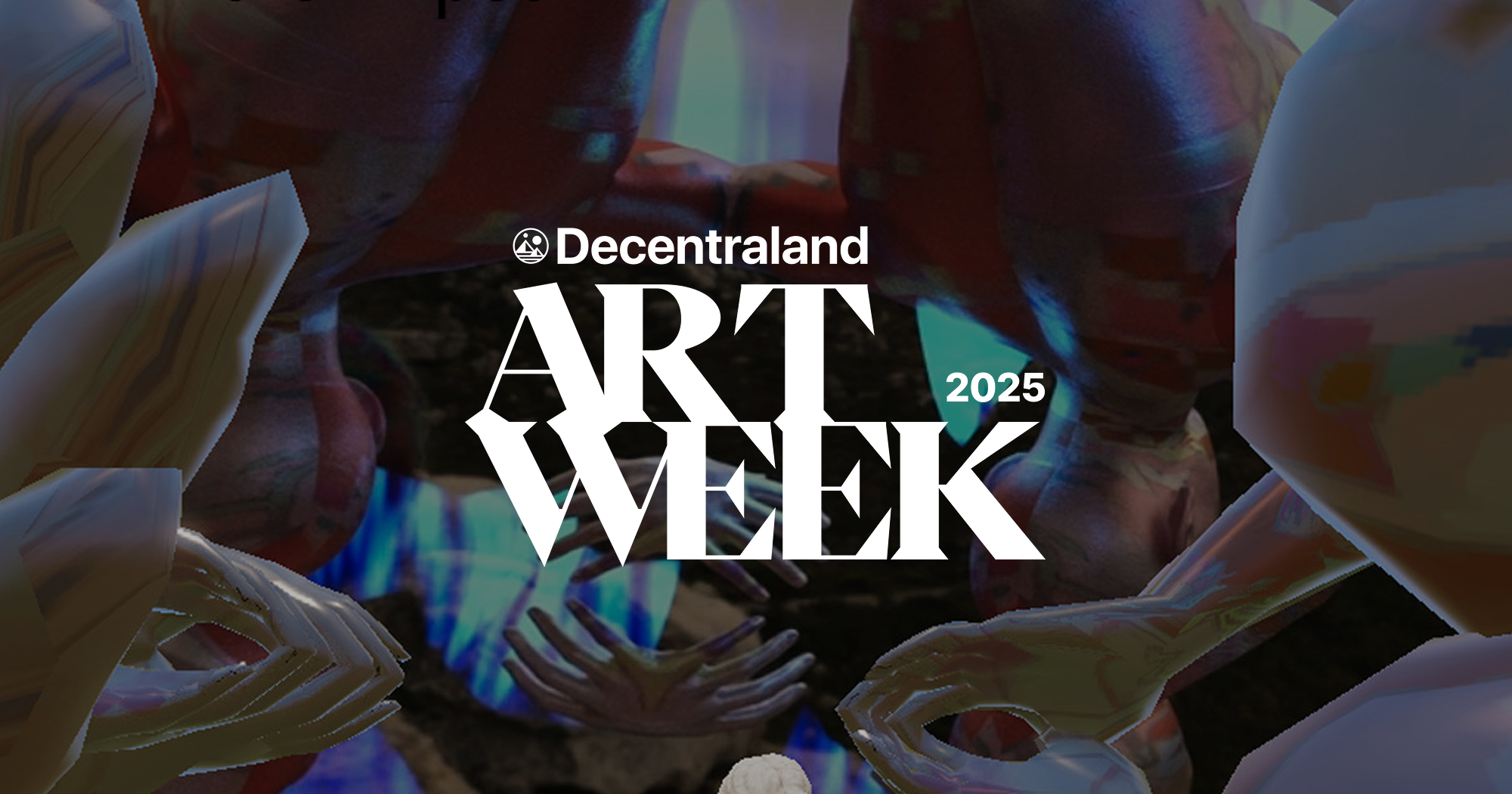 Digital art in the metaverse in Decentraland