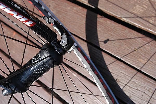 The front hub