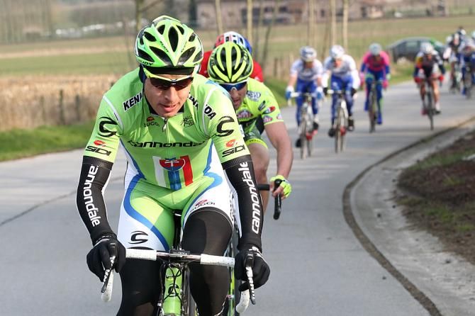 Peter Sagan (Cannondale) took the initiative to attack ahead of the final 10km