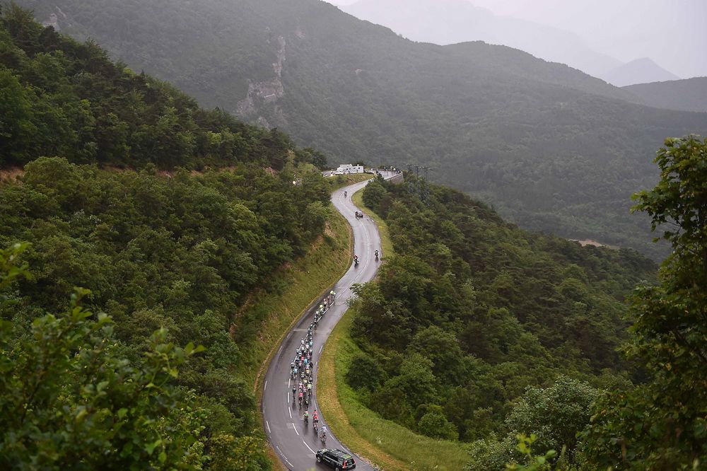 Scenery from stage 6 at Criterium du Dauphine.