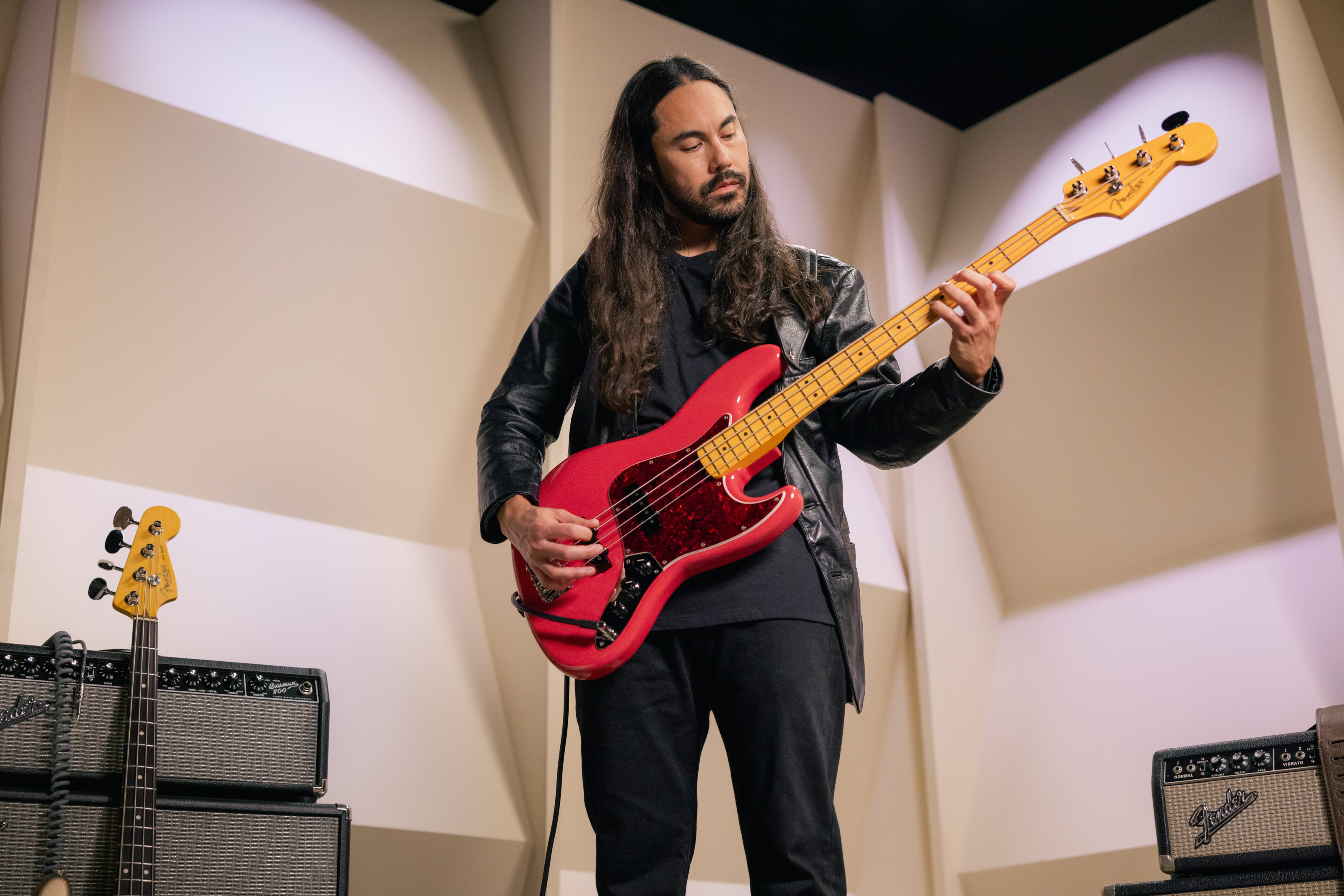 Josh Moreau plays the Fender Jazz Bass