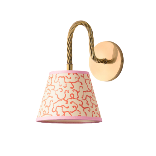 Quingo Rechargeable Wall Fitting in Brass