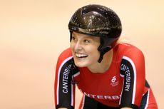 Olivia Podmore at the New Zealand National Track Championships in 2017