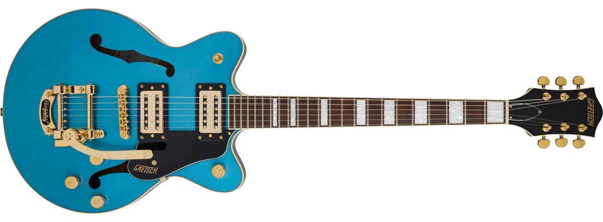 Gretsch Limited Edition G2655TG Streamliner Center Block Jr Doublecut with Bigsby Riviera Blue