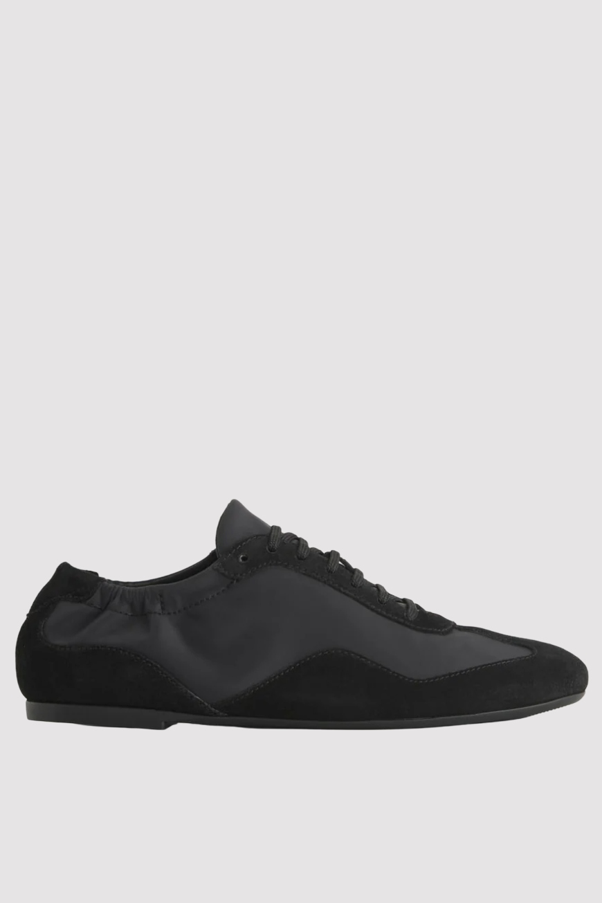 Ballet Sneaker | Black Suede - 5