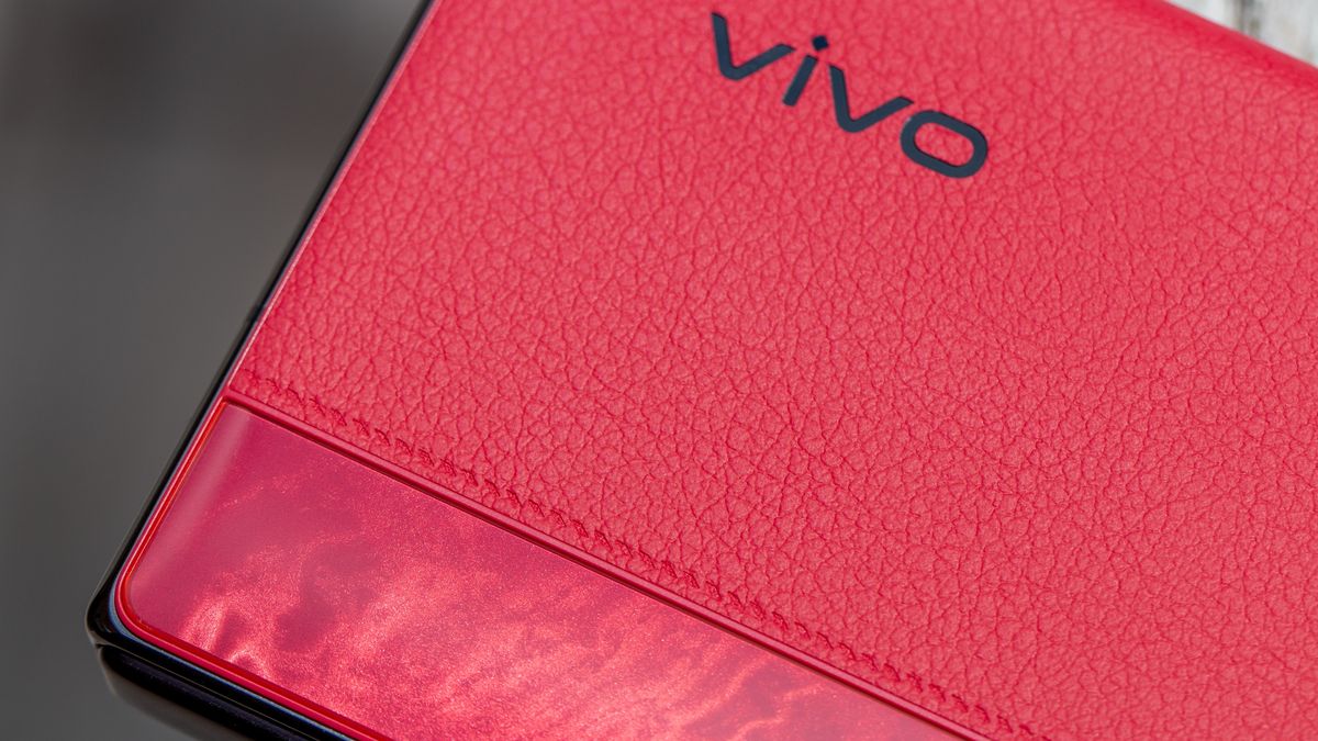 Vivo X Fold 2 close-up on back design