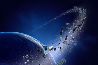 Space junk is making low Earth orbit crowded.