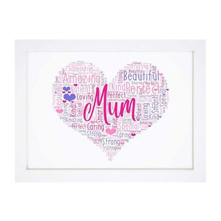 Personalised Mum Word Art Print - amazon mother's day gifts