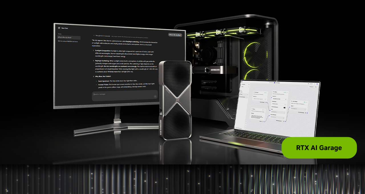 Imagen de portada para NVIDIA y OpenAI introducen inteligencia artificial avanzada en computadoras con tecnología RTX.