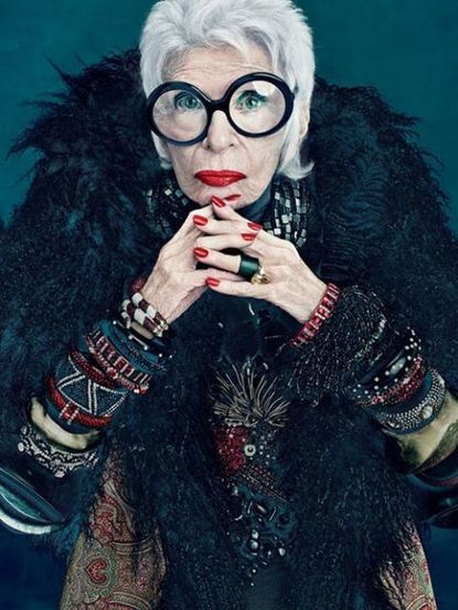 Iris Apfel for MAC