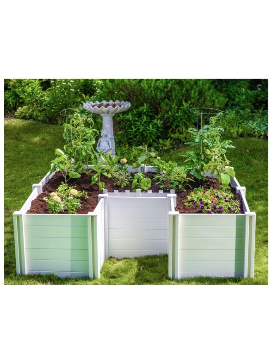 Vita, 6' x 6' Keyhole Garden Bed