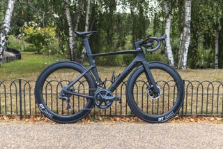 A Specialized S-Works road bike