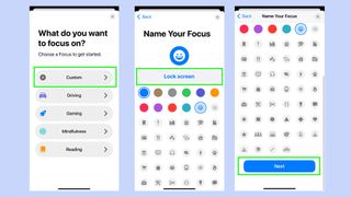 Launch Focus Modes on your iPhone 