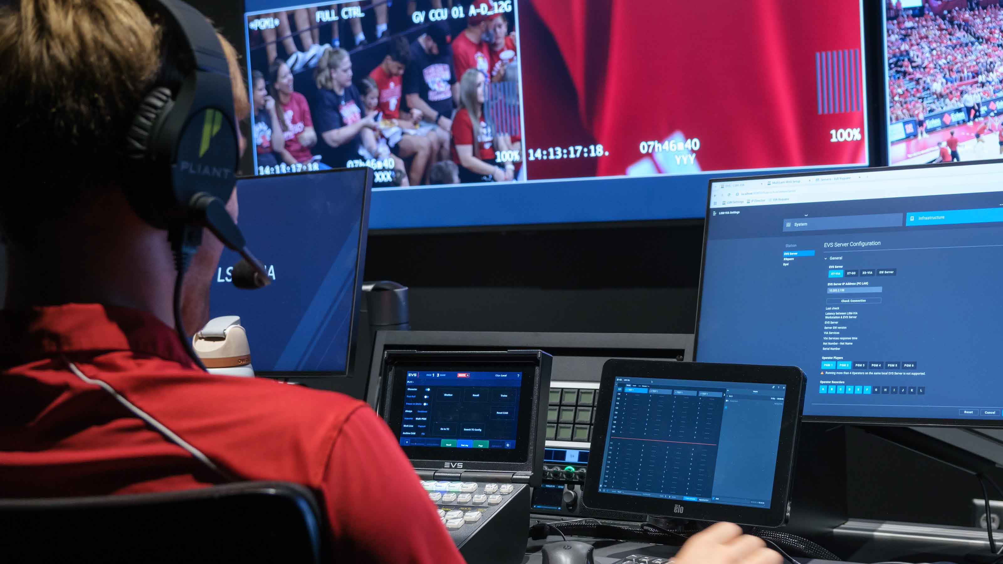 HuskerVision Control Room