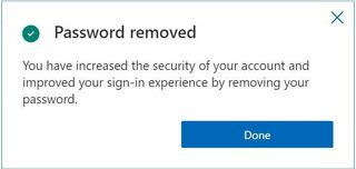 Microsoft Remove Password