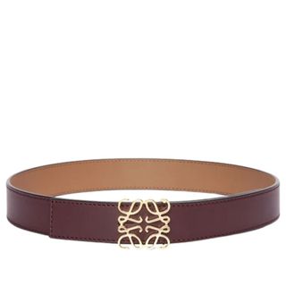 Loewe Reversible Anagram belt in smooth calfskin