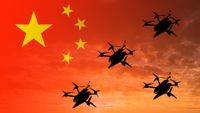 Chinese military AI drones