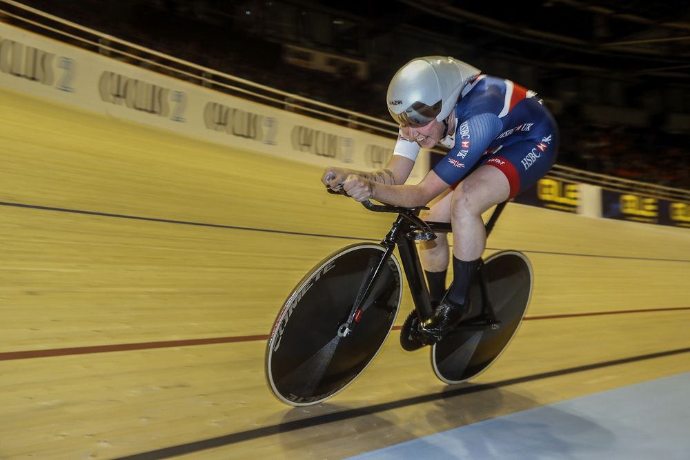 Individual pursuit winner Katie Archibald
