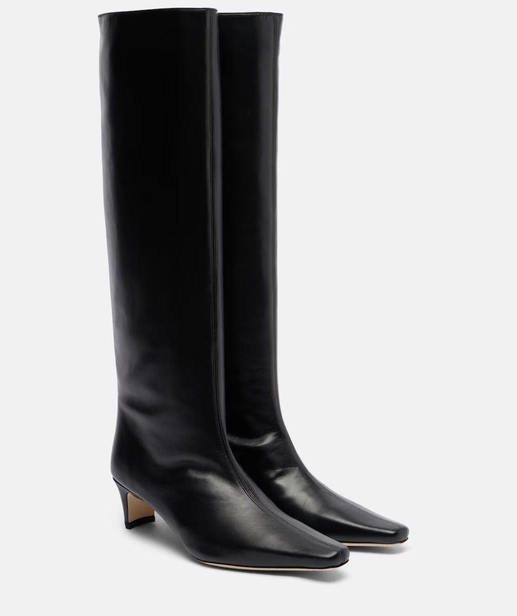 Staud, Wally Leather Knee-High Boots