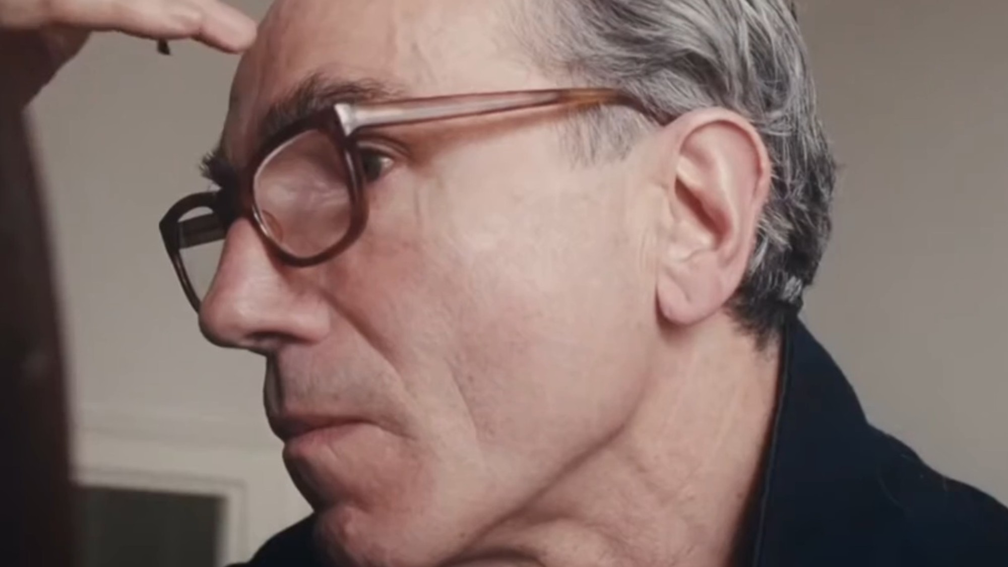 An austere Daniel Day-Lewis in Phantom Thread