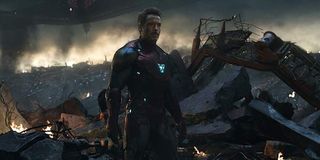 Robert Downey Jr. as Iron Man in Avengers: Endgame