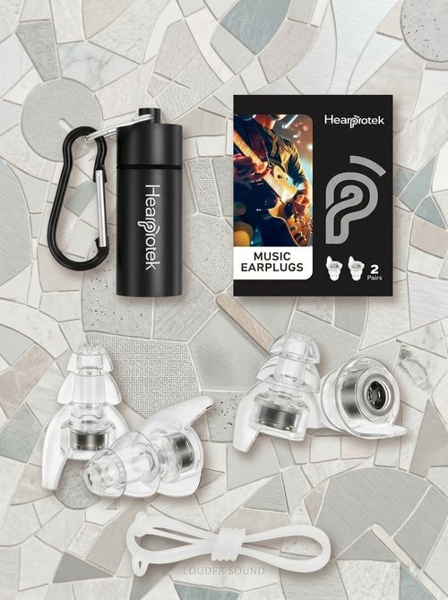  Concert ear plugs x 2 pairs