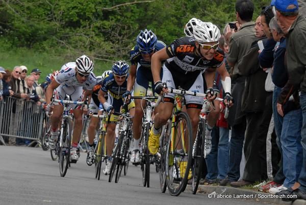 Armindo Fonseca (Bretagne - Schuller) on the attack.