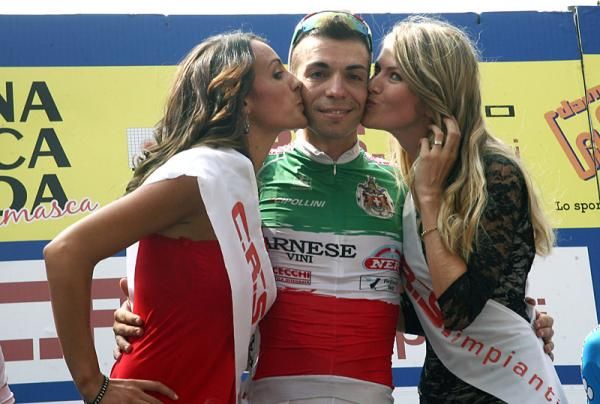 Stage four winner Giovanni Visconti (Farnese Vini-Neri Sottoli)