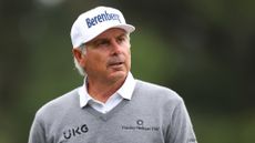 Fred Couples during a practice round at Augusta National