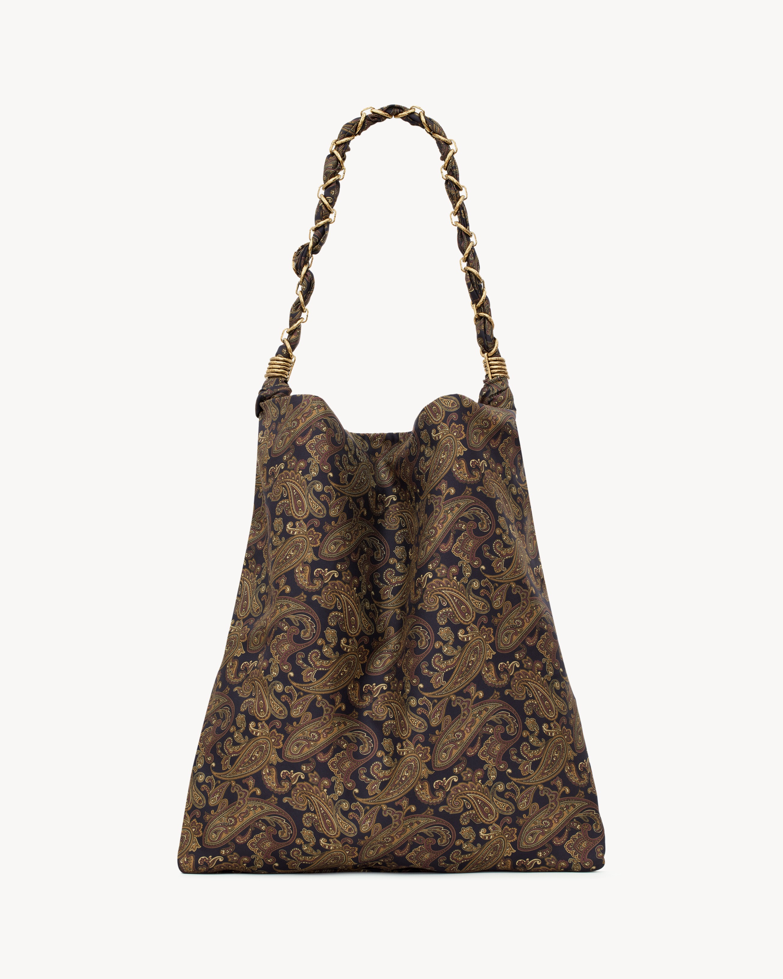 Saint Laurent, AMALIA in silk twill