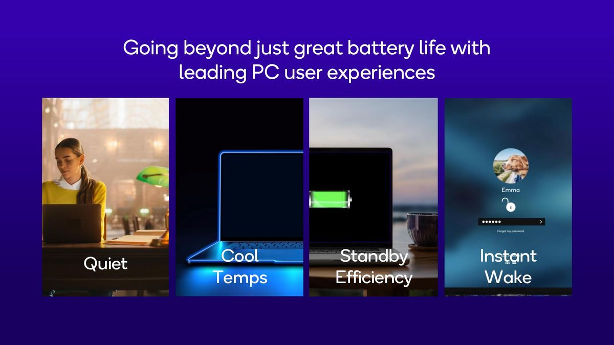 Qualcomm Snapdragon x Plus 8-core slides