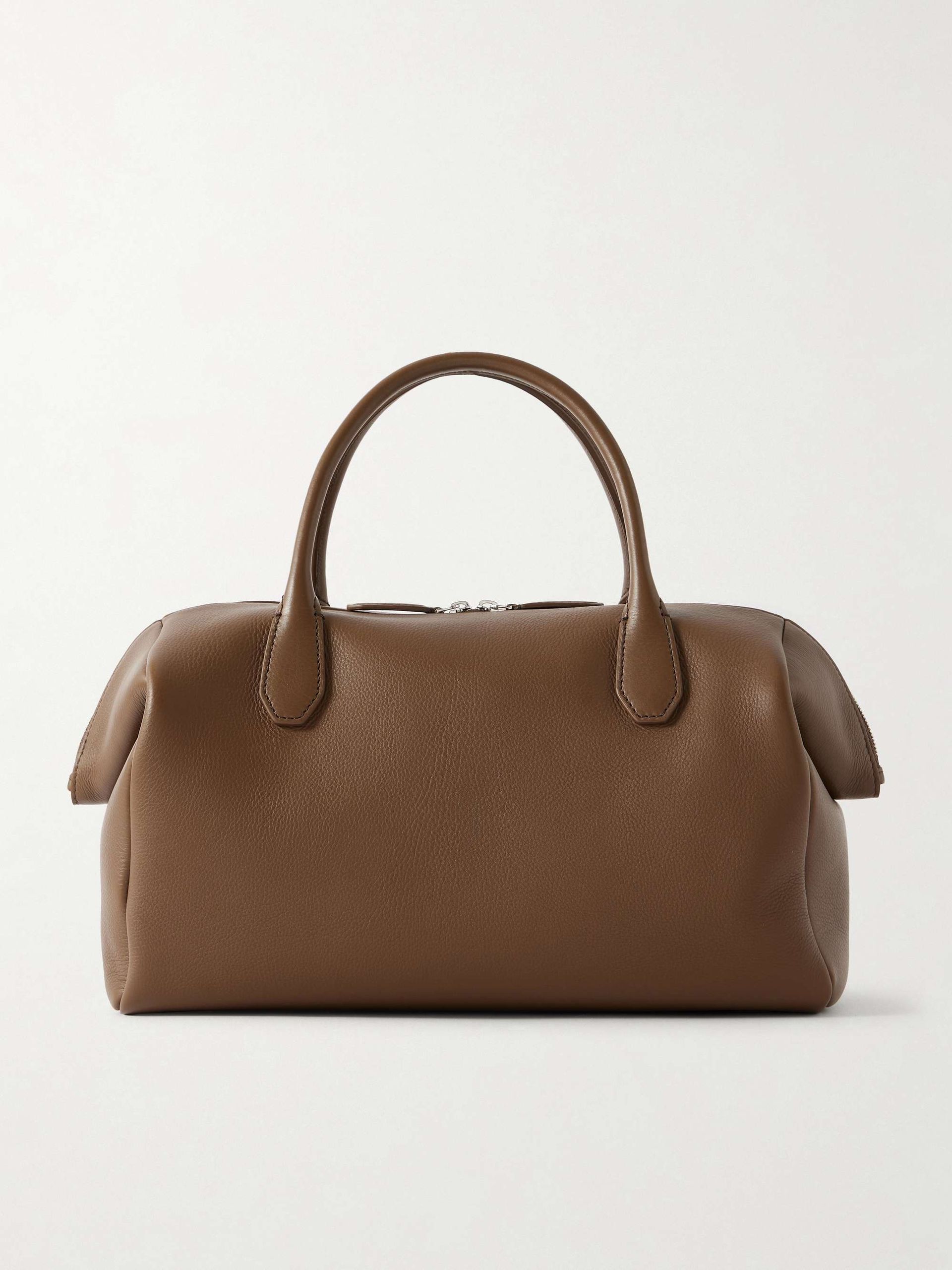 Faye Textured-Leather Tote
