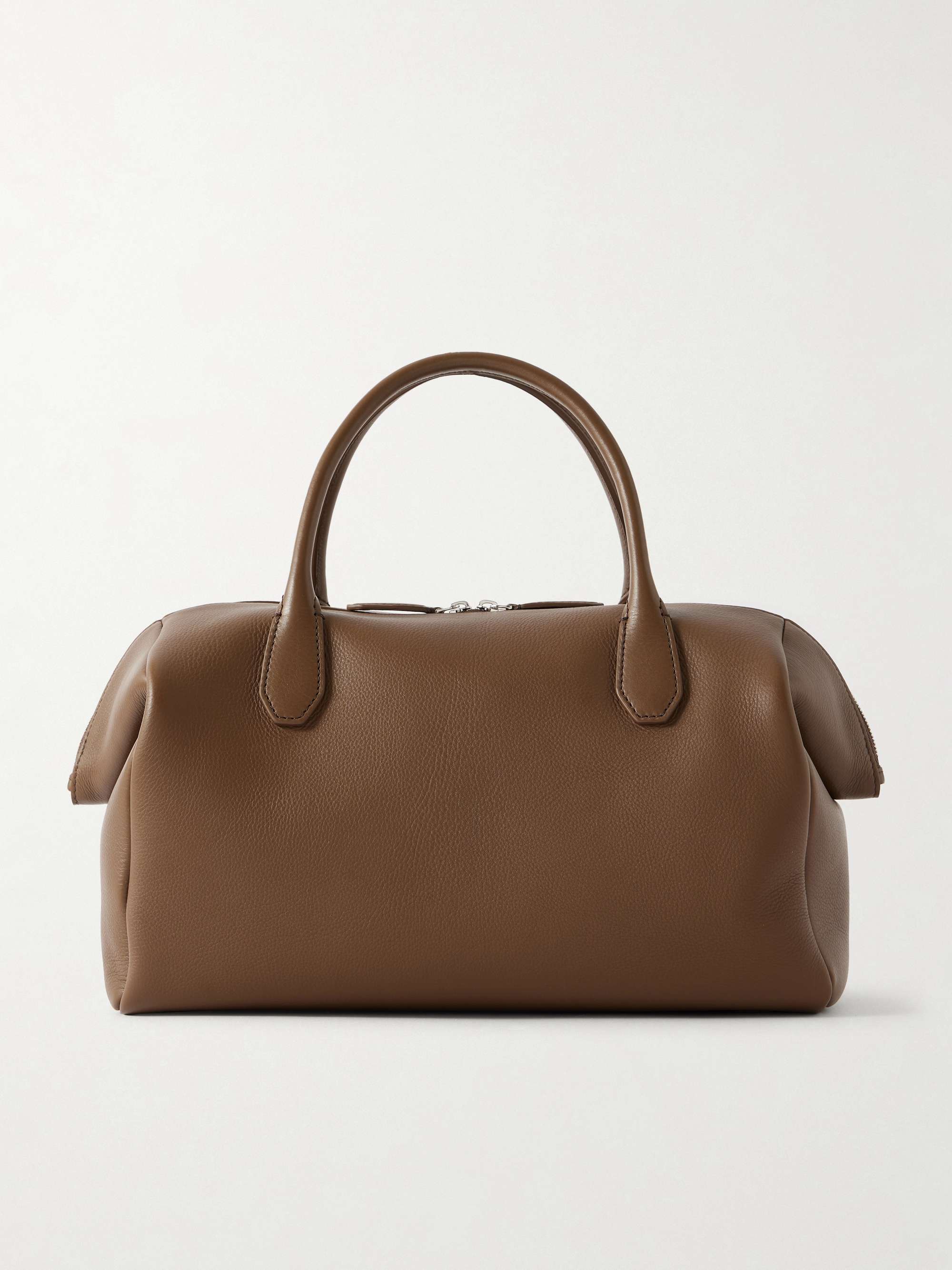 Faye Textured-Leather Tote