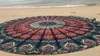 Raajsee Round Beach Tapestry Throw