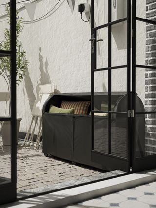outdoor storage box by IKEA