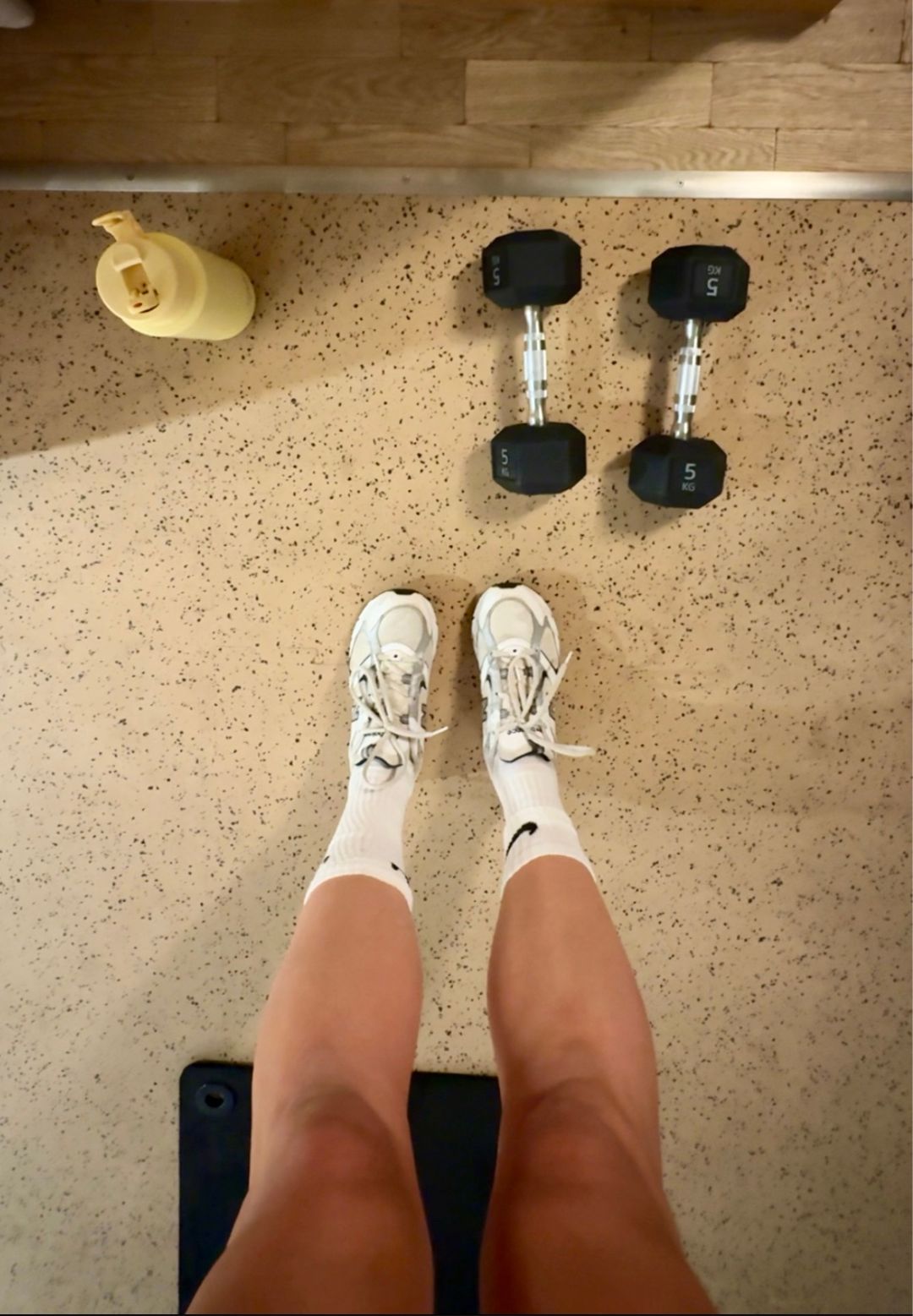 Health writer Georgia Brown trying TikTok's trending Shy Girl Workouts - in the gym and in studio