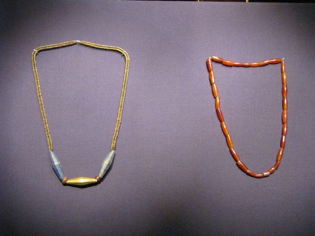 Headdress and Necklace from Royal Cemetery