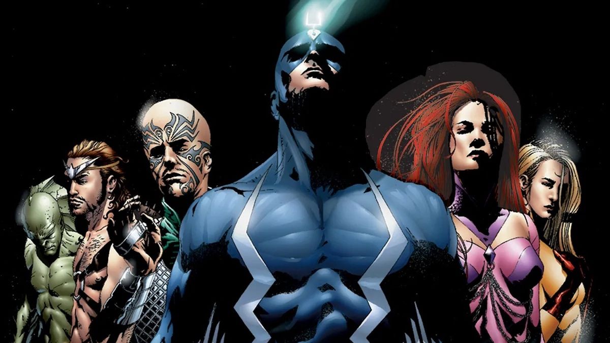 Marvel Comics artwork of the Inhuman Royal Family