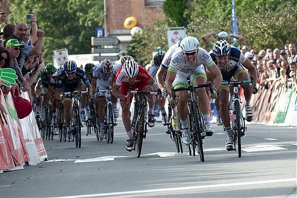 The sprint in the GP d'Isbergues