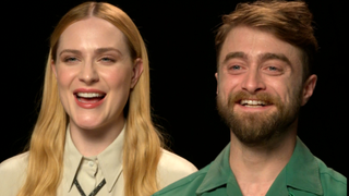 Evan Rachel Wood and Daniel Radcliffe in an interview with CinemaBlend