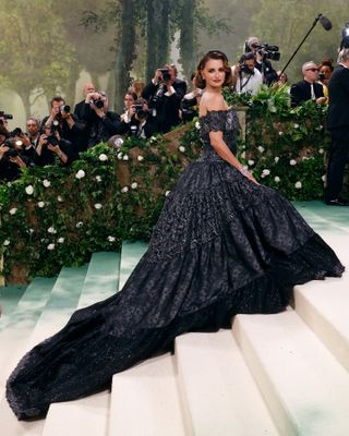 Penélope Cruz’s gown was crafted from three different Chanel