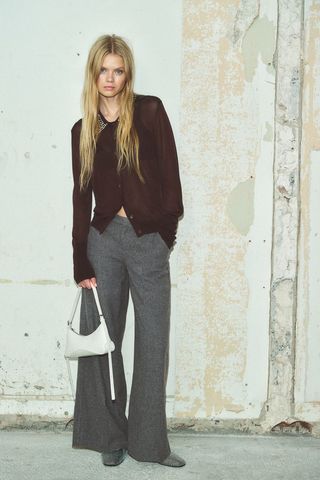 Wide Tailored Trousers