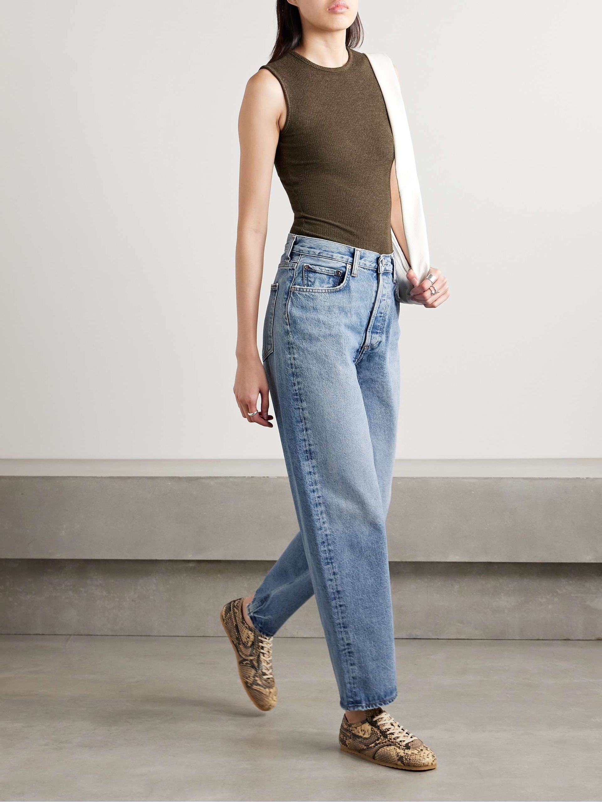 Henson Mid-Rise Straight-Leg Jeans