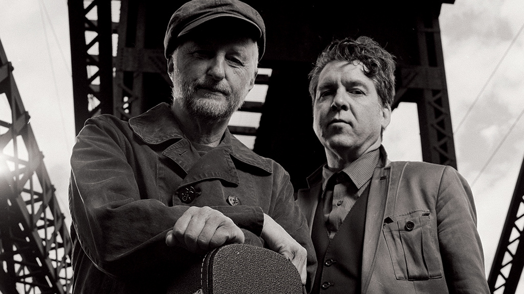 Billy Bragg (left) and Joe Henry