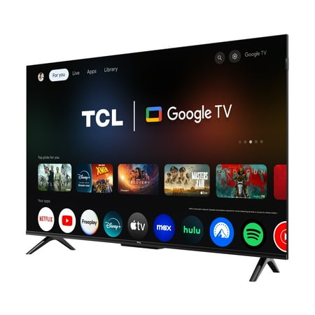 TCL 43" Q Series 4K QLED TV With Google TV