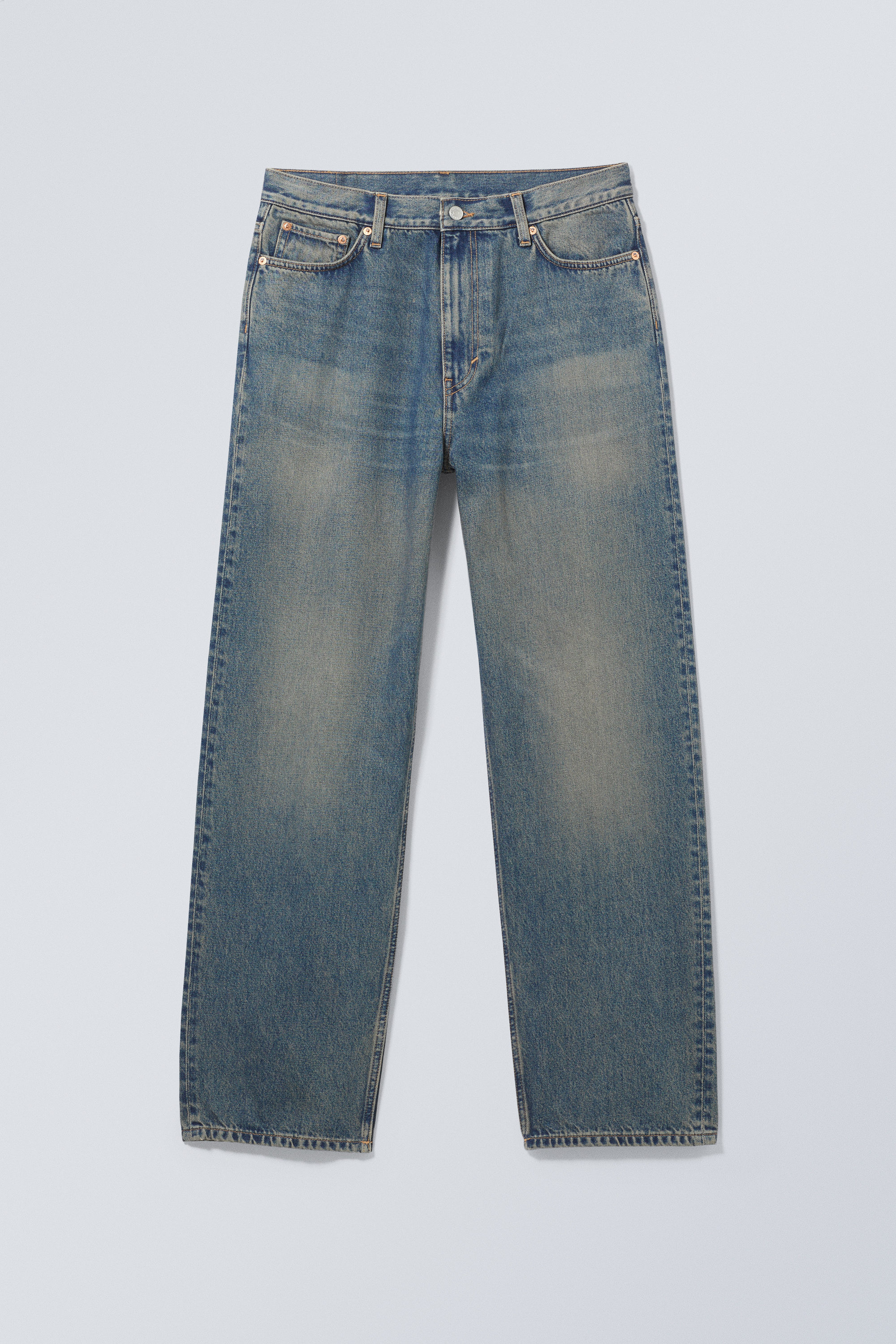galaxy loose straight leg jeans