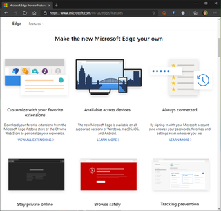 Microsoft Edge features