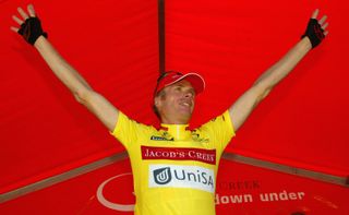 Nine years after the Mount Buller Tour, Pat Jonker brought the curtain down on his professional career with overall victory in 2004 Tour Down Under.